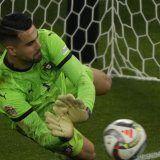 L'arrêt décisif de Diogo Costa. KEYSTONE/AP/Michael Probst